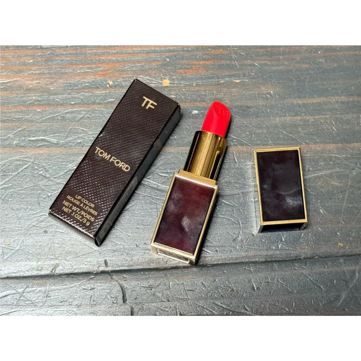 Tom Ford Lip Color 09 True Coral 0.1oz/3g Full Size