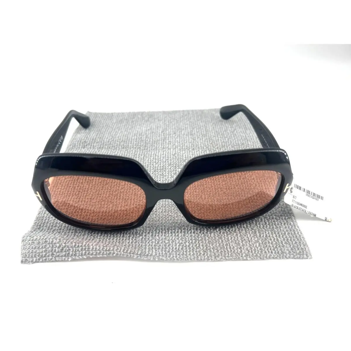 TF1155 Eco 05E Photochromic Black Orange Sunglasses Frame Minor Scratch by Tom Ford