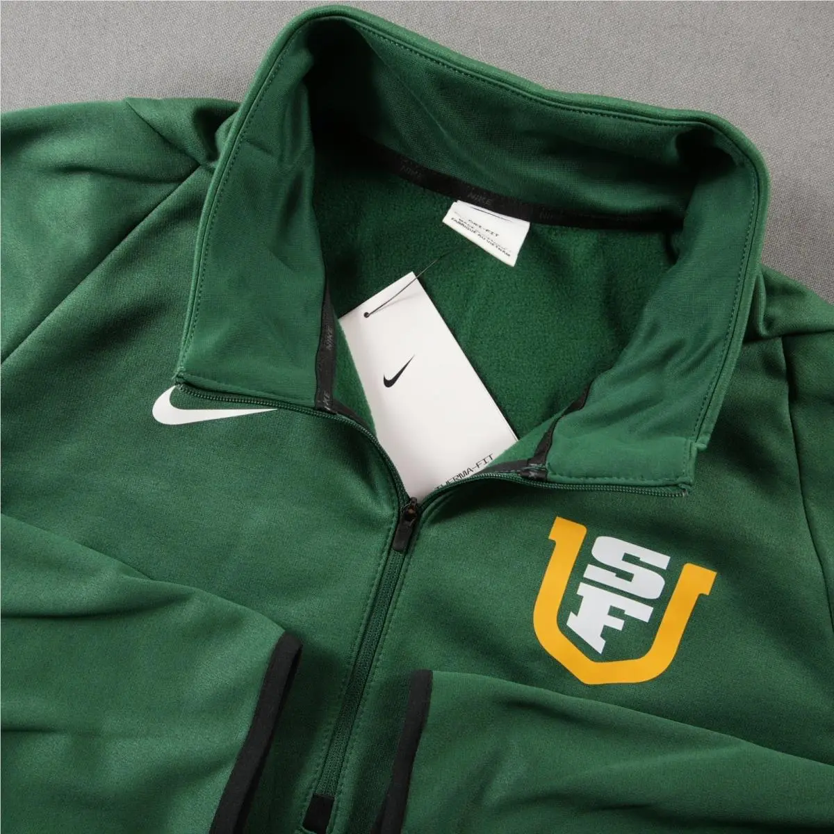 Nike Men`s University of San Francisco Therma-fit Dons 1/4 Zip Men Pullover XL