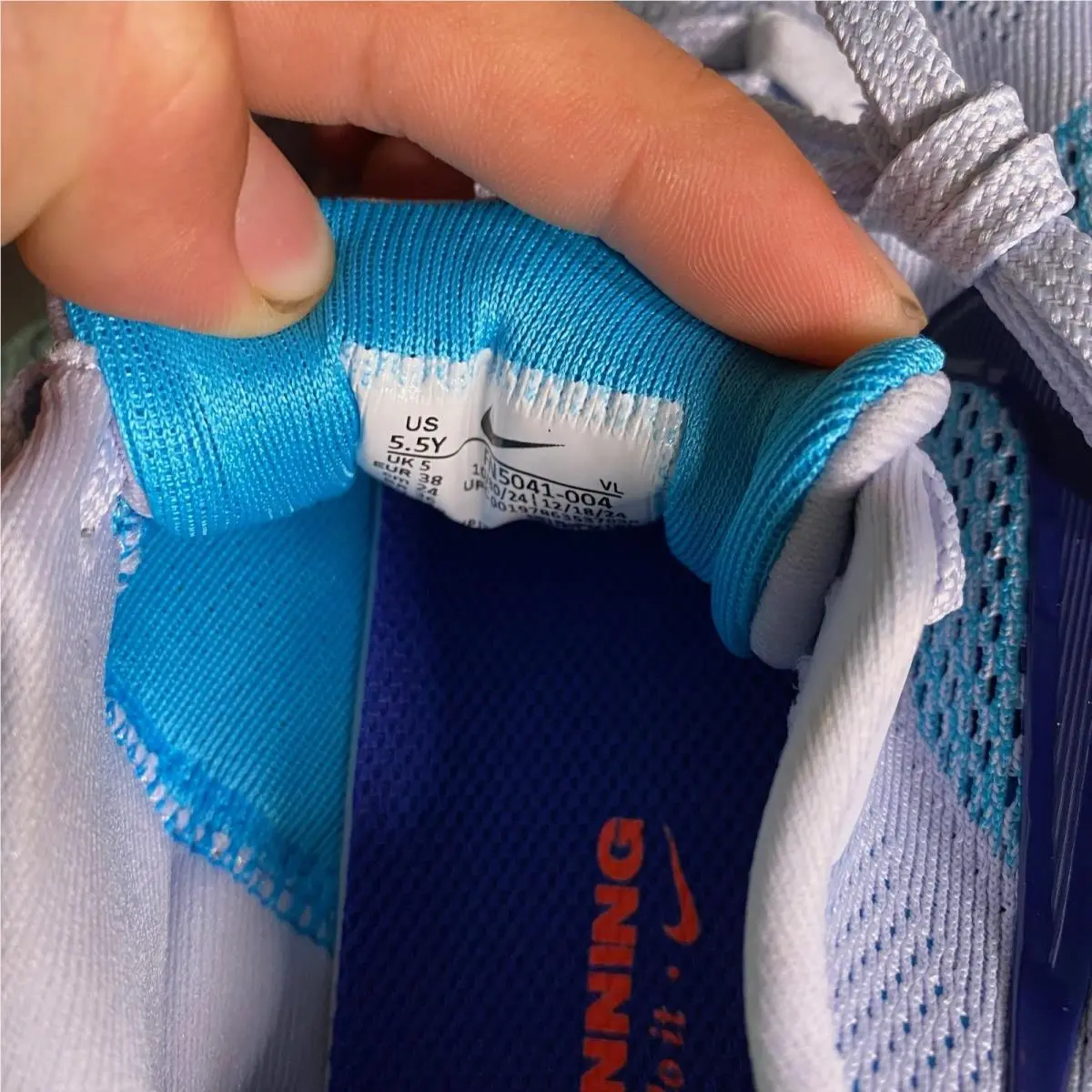 Nike shoes - Nike Air Zoom Pegasus 41 (GS) - Blue 5