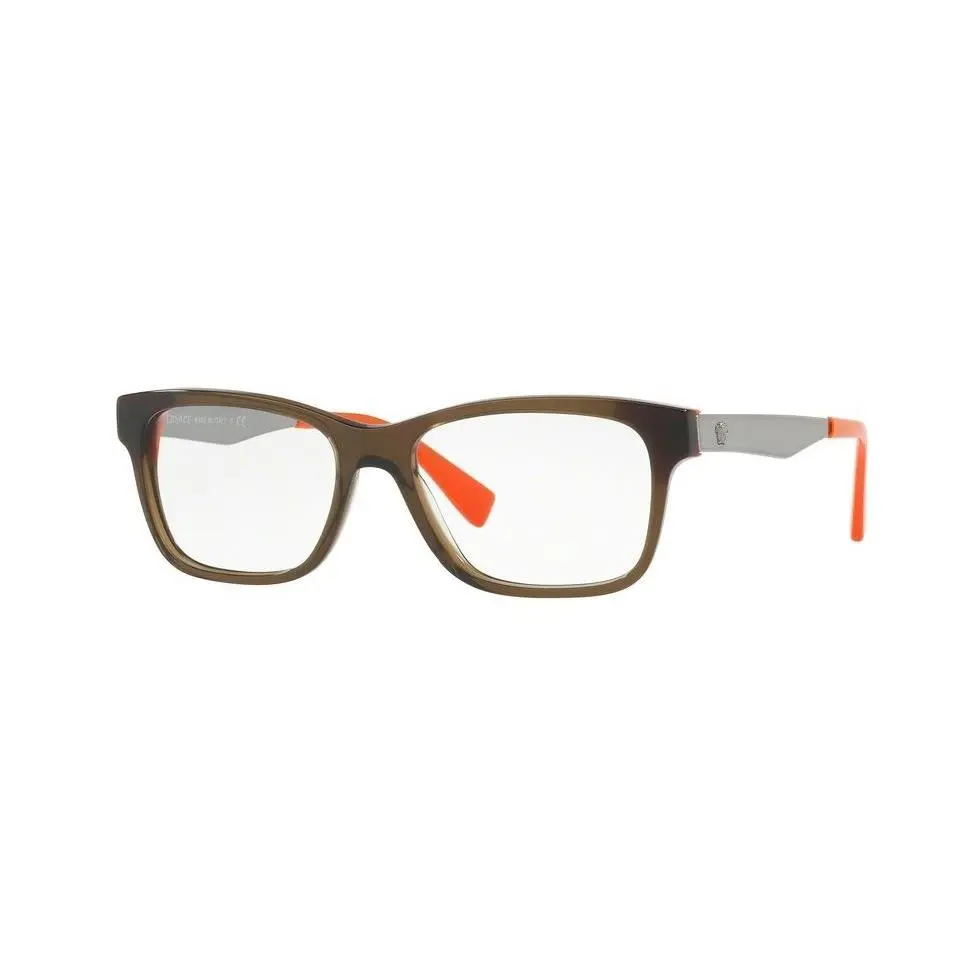 Versace Eyeglasses VE3245 5235 55mm Transparent Green-orange / Demo Lens