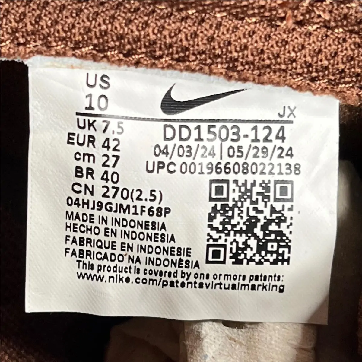 Nike shoes - Nike Dunk Low - Dunk Low - Brown 5