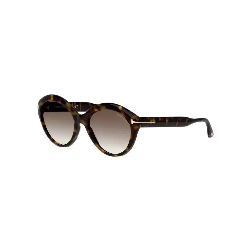 Tom Ford Maxine FT0763/S 52K Round Sunglasses