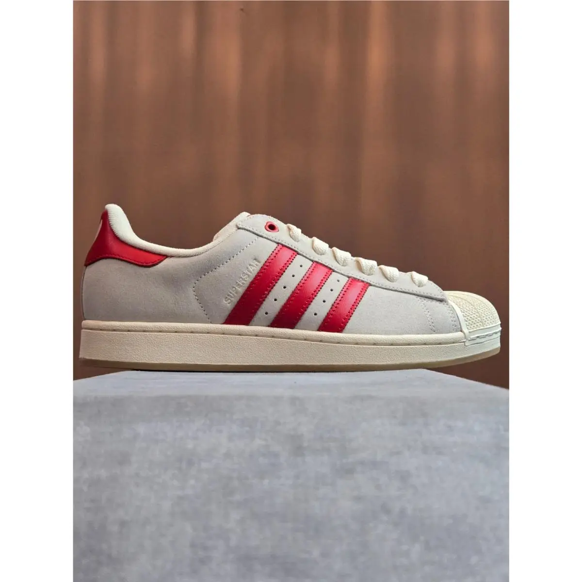 Adidas Superstar II Valentine - Cream White / Better Scarlet KH9037 11W 10M