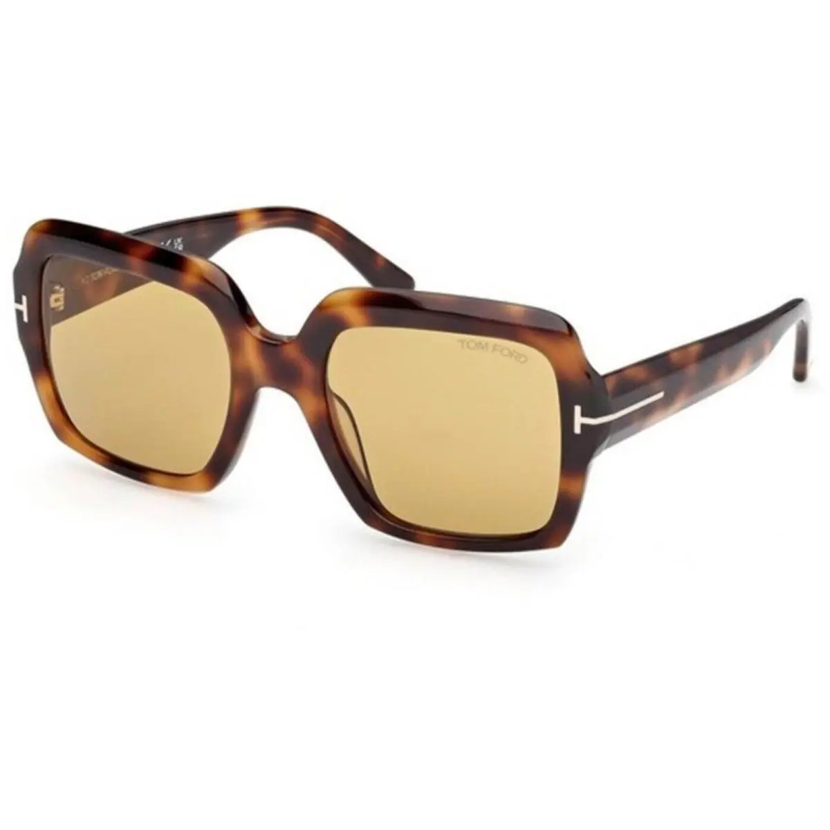Women`s Sunglasses Kaya Blonde Havana Acetate Square Frame FT1082 5453E by Tom Ford
