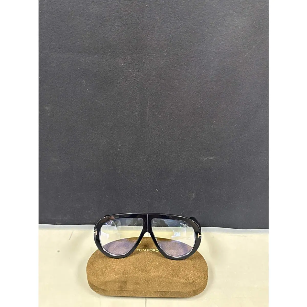 FT5958-B Blue Block Shiny Black/blue Filter 60/12/140 Men Eyewear Frame by Tom Ford