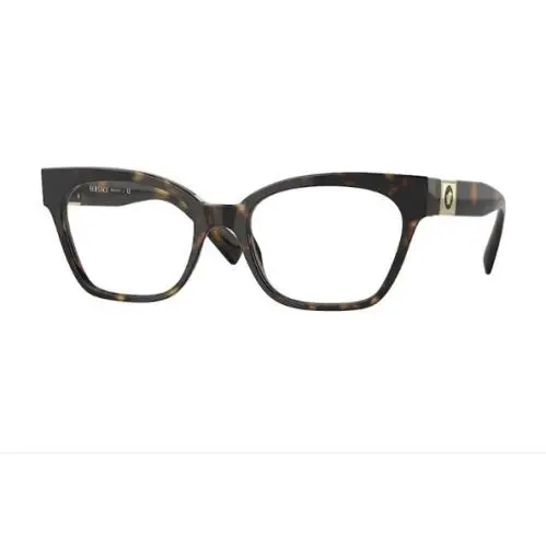 Versace Cat Eye Optical Eyeglasses VE3294F-108 Havana Brown