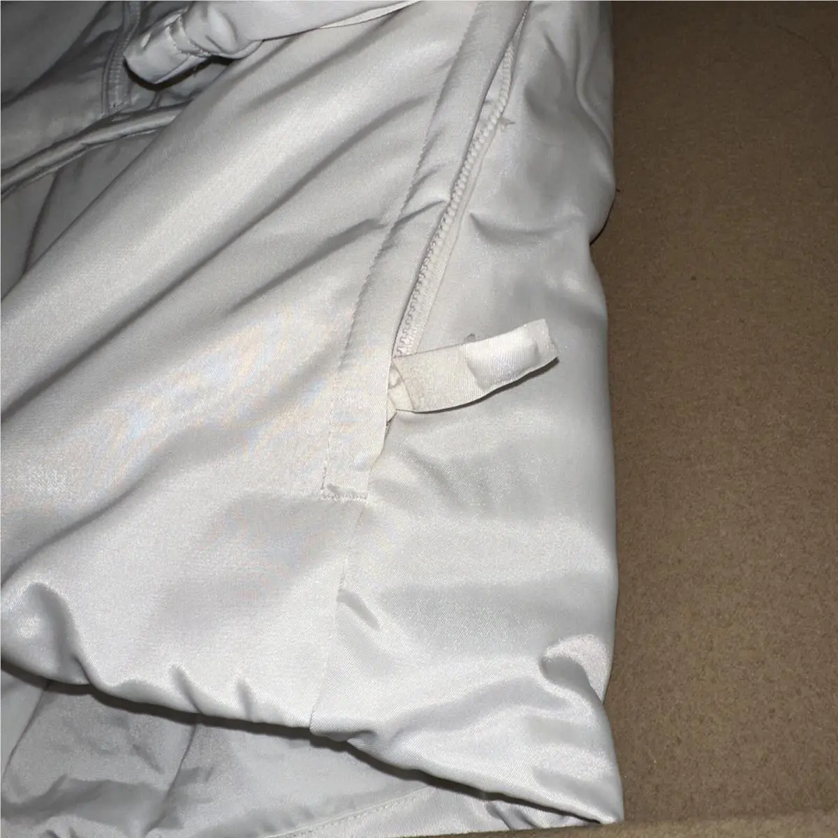 Nike clothing - Nike Solo Swoosh Satin Jacket - DR0839030 - White 1