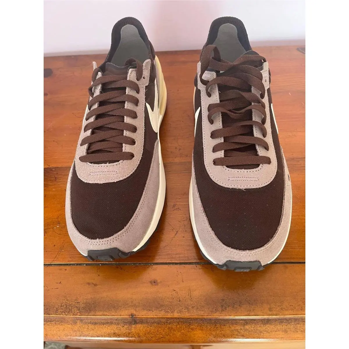 Nike shoes - Nike Waffle One LT Chocolate Natural - DA7995-200 - Brown 0
