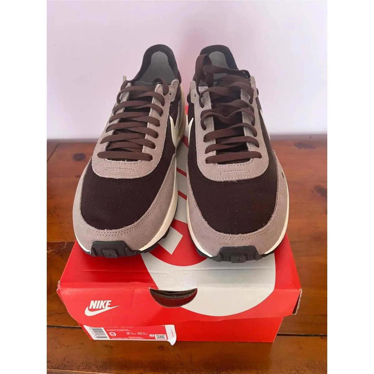 Nike shoes - Nike Waffle One LT Chocolate Natural - DA7995-200 - Brown 1