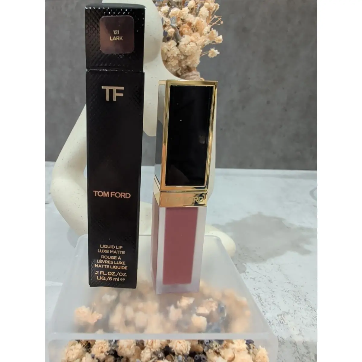 Tom Ford Liquid Lip Luxe Matte Lipstick 121 Lark 0.2oz/6ml