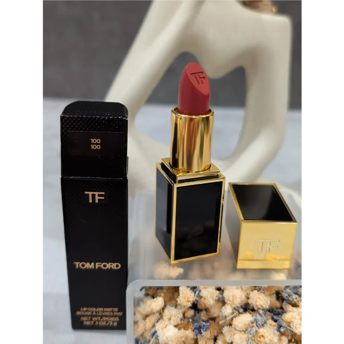 Tom Ford Rouge A Levres Mat Lip Color Matte 100 100 .1oz/3g