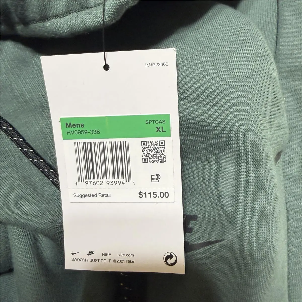 Nike clothing - Nike Tech - Tech - HV0959 - Green 5