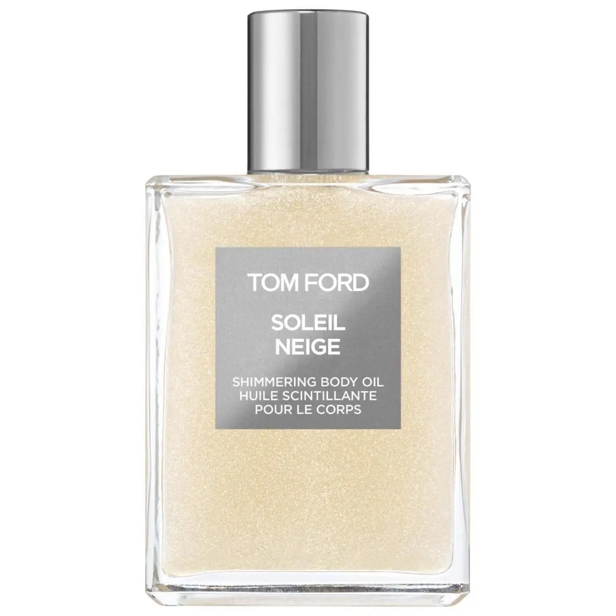 Soleil Neige Shimmering Body Oil Spray Scented Glow Silver 100mL by Tom Ford