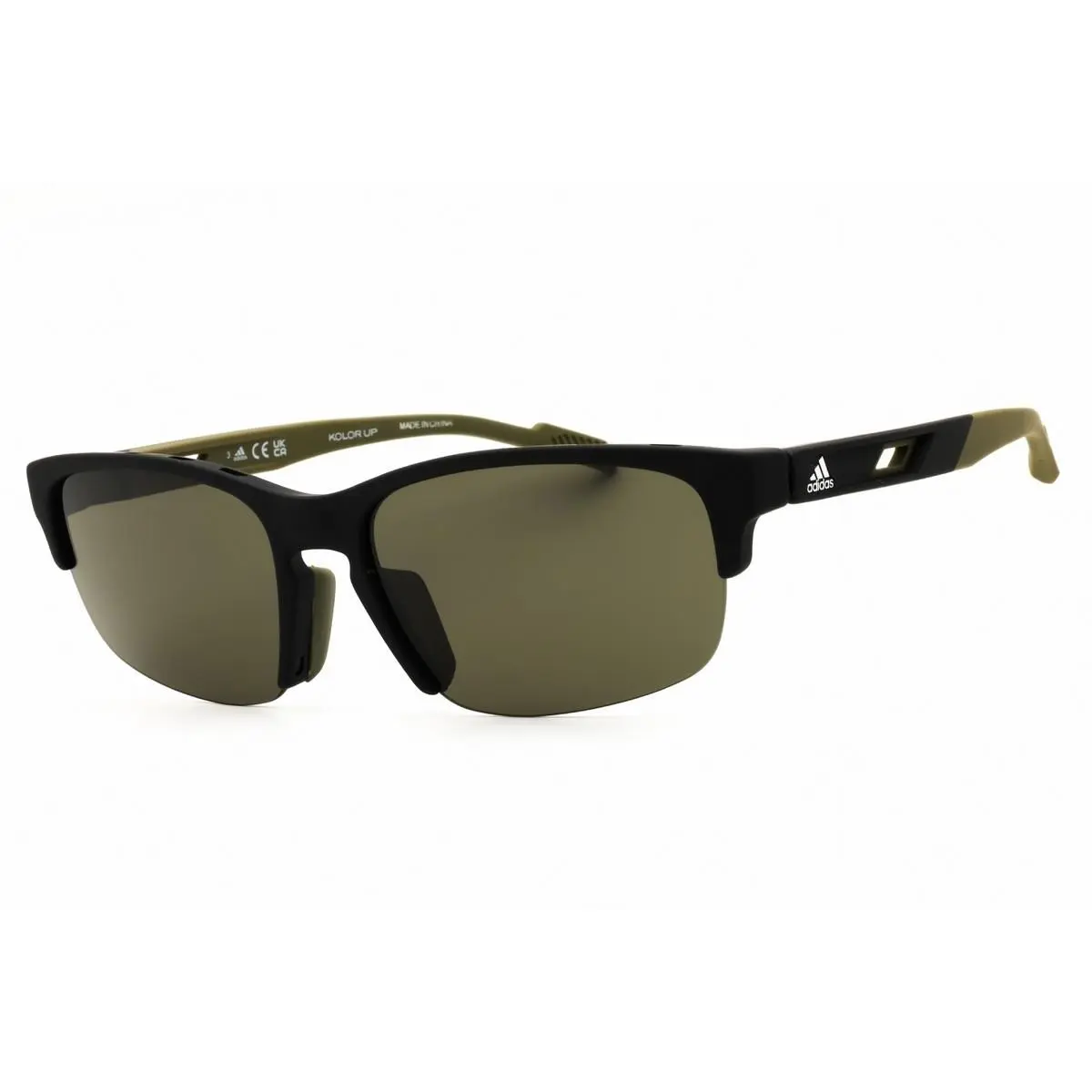 ADSP0068-02N-57 Sunglasses Frame Size 57mm 135mm 18mm Black Unisex by Adidas