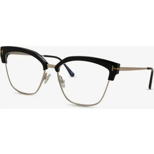 Eyeglasses TF5547 Shy Black Gold Italy 54-15-140 TF5547-B-001-54MM by Tom Ford