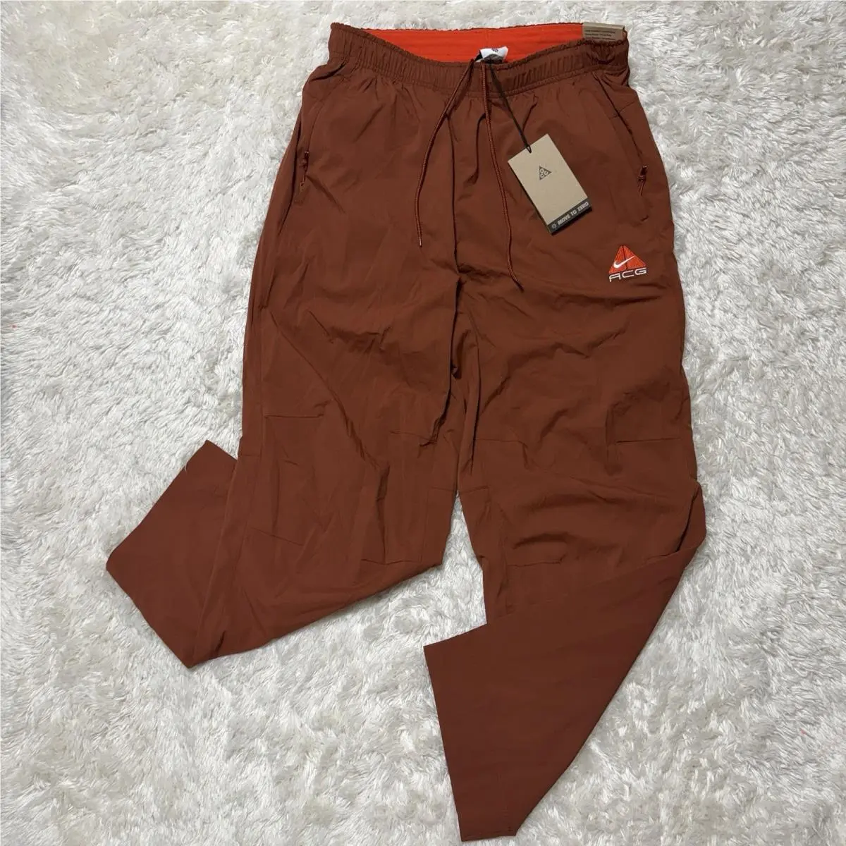 Size S - Nike Acg Black Iguana 2 In 1 Pants Desert Orange HJ2891-245