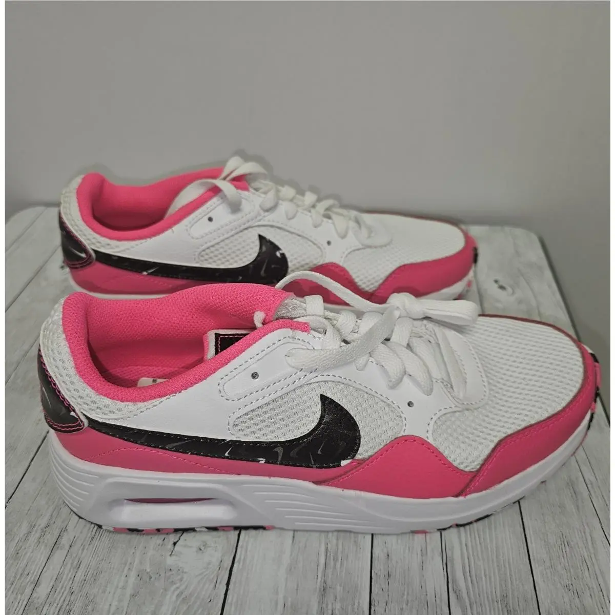Nike Air Max SC Womens Size 7.5 Shoes Pink White Athletic Running Sneakers