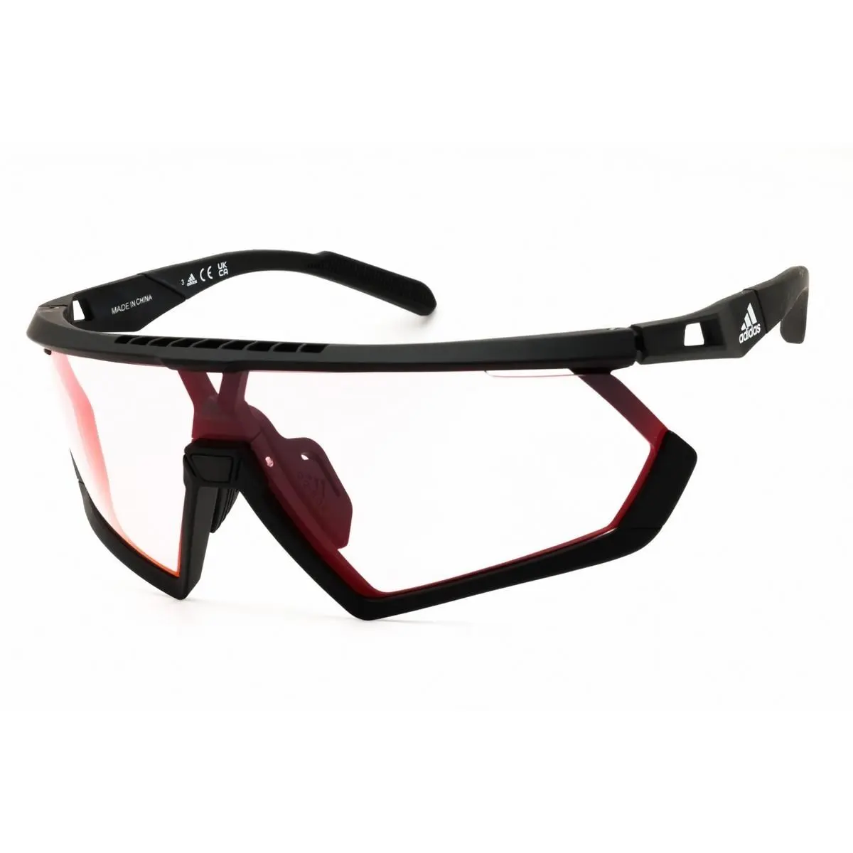 Adidas ADSP0054-02L-00 Sunglasses Frame Size 00mm 135mm 0mm Black Men