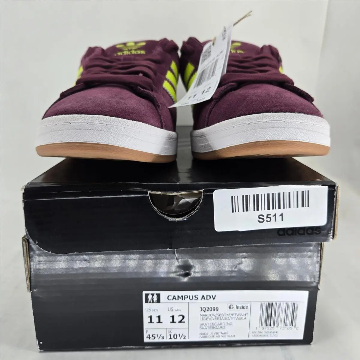 Adidas shoes - Campus ADV JQ2099 - Campus ADV - JQ2099 - Purple 3