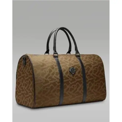 Jordan Icon Duffle Bag 40L Light Olive Black LM0949-G16 by Nike