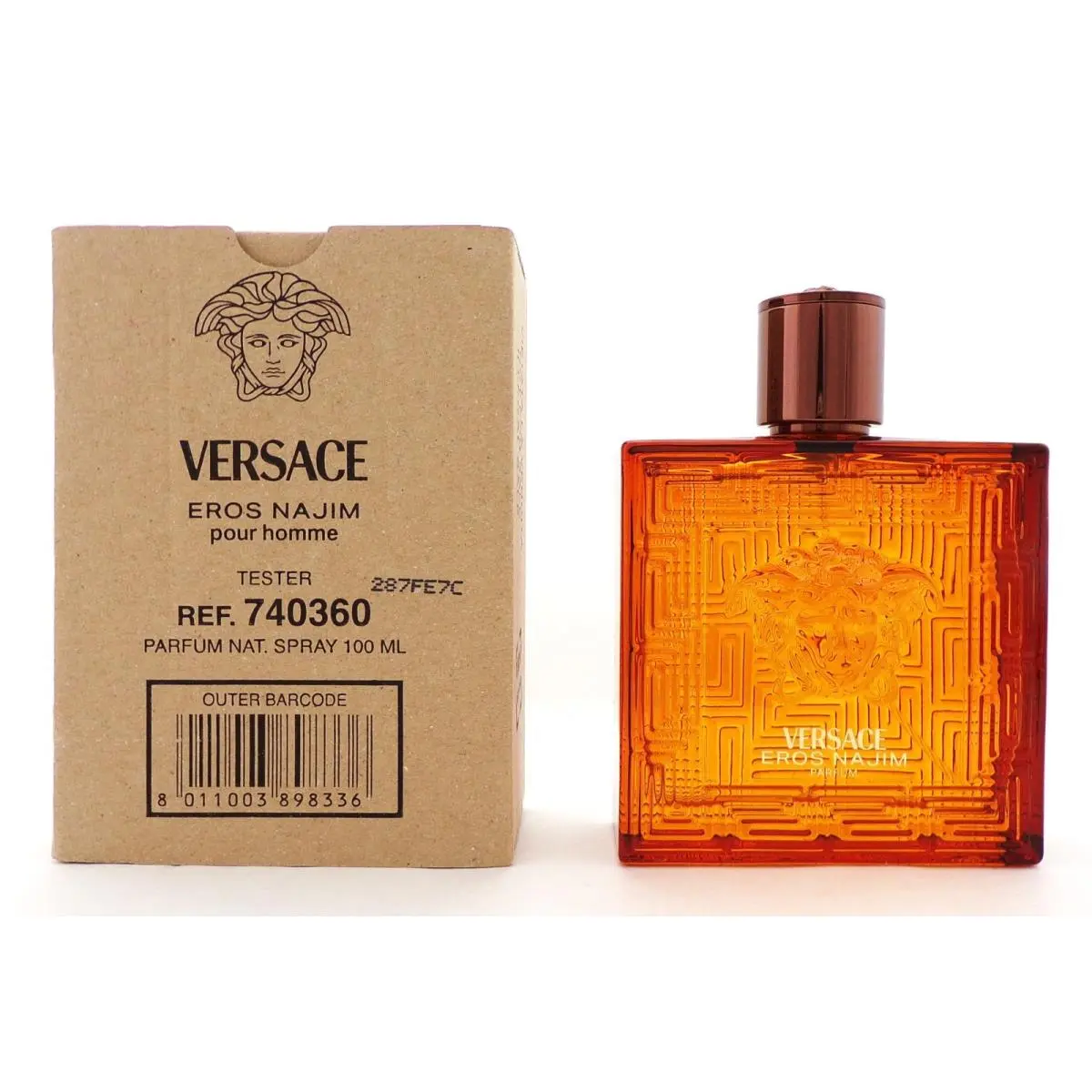 Eros Najim Pour Homme 100 ml./3.4 Oz. Parfum Spray Tester by Versace