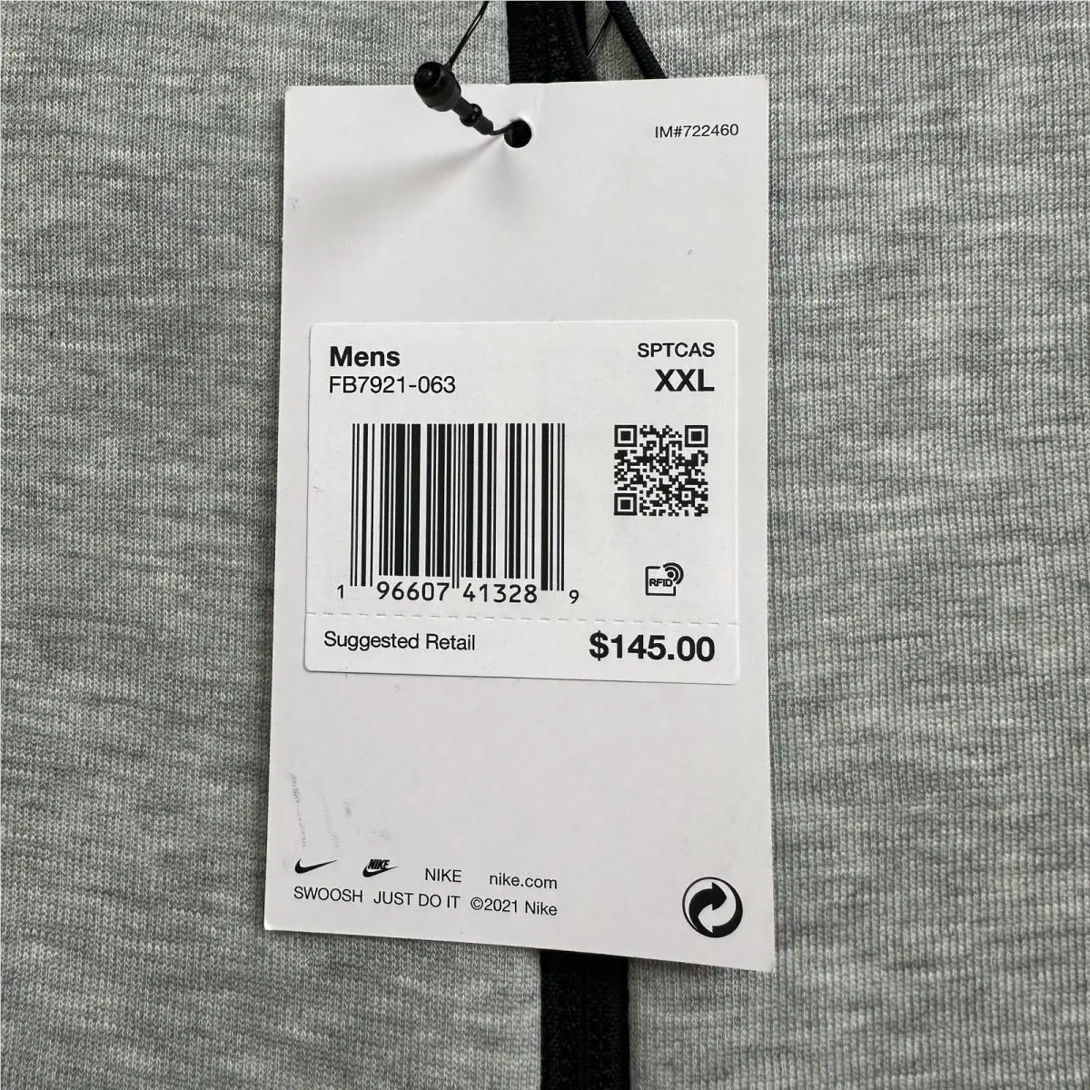 Nike clothing - Gray (UPC: 196607413289) 4