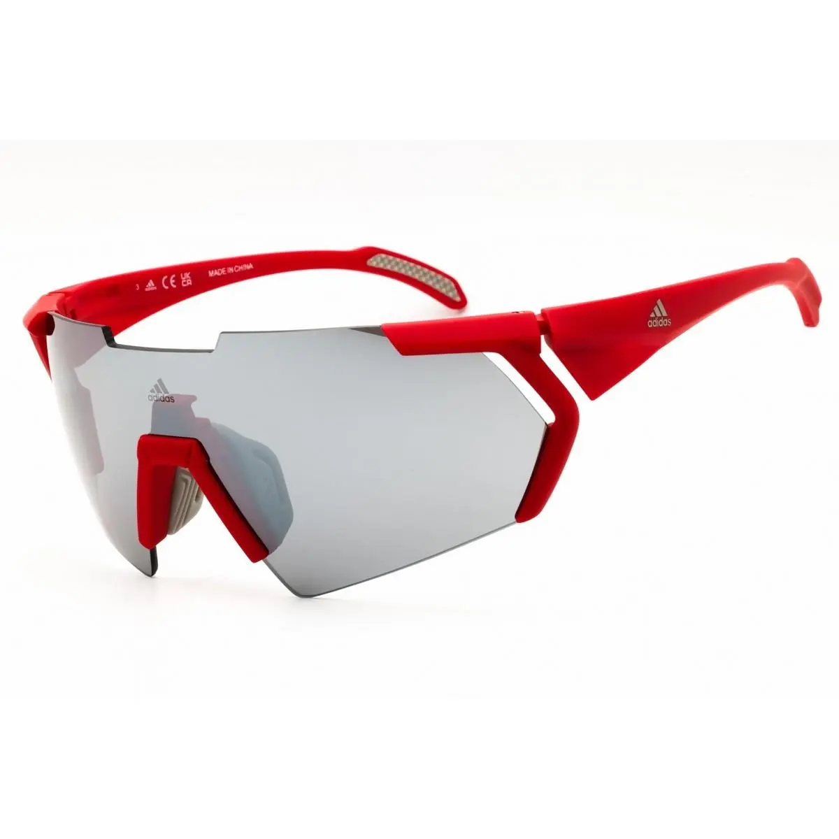 Adidas ADSP0064-66C-00 Sunglasses Frame Size 00mm 140mm 0mm Red Unisex