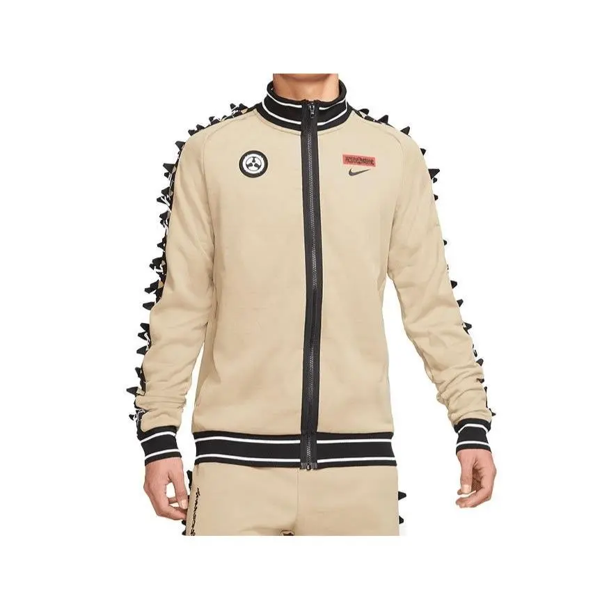 Nike x Acronym Knit Jacket - Men`s Size: XL - CU0469 247 - Beige / Brown