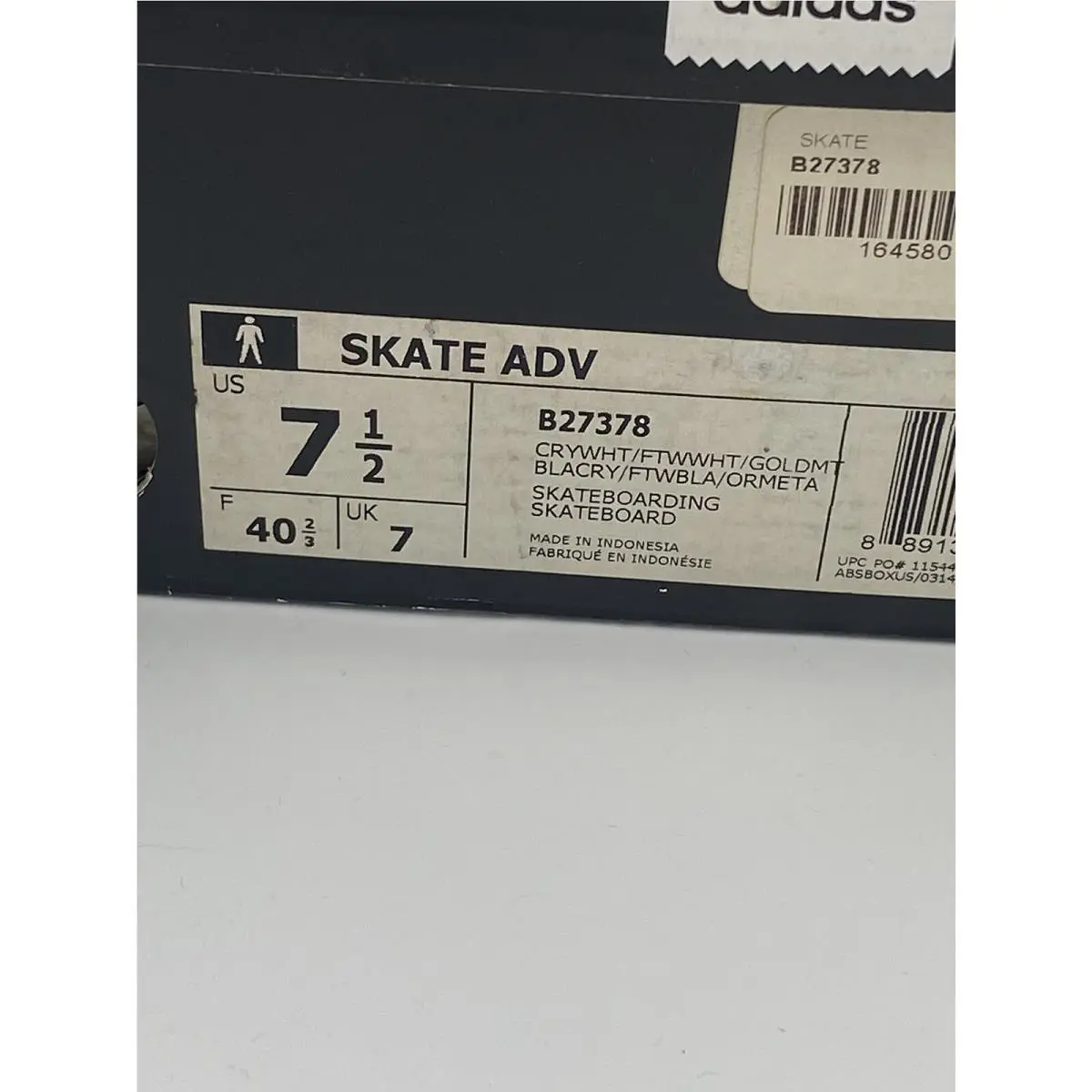 Adidas shoes - Adidas Skate Adv - Skate Adv - White 5