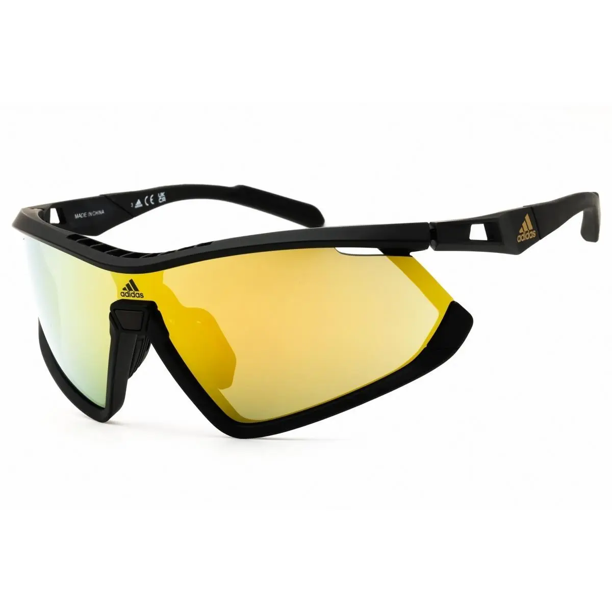 Adidas ADSP0055-02G-00 Sunglasses Frame Size 00mm 135mm 0mm Black Men