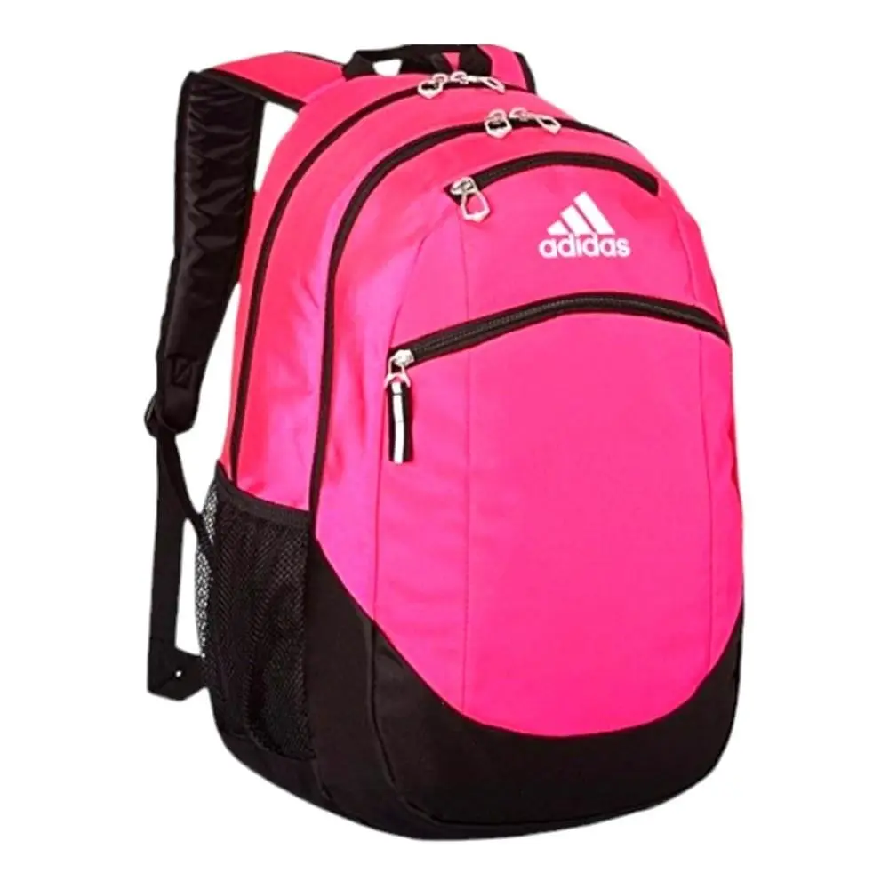 Adidas Striker 5 Team Backpack Pink Black Kids School Sports Travel Bag