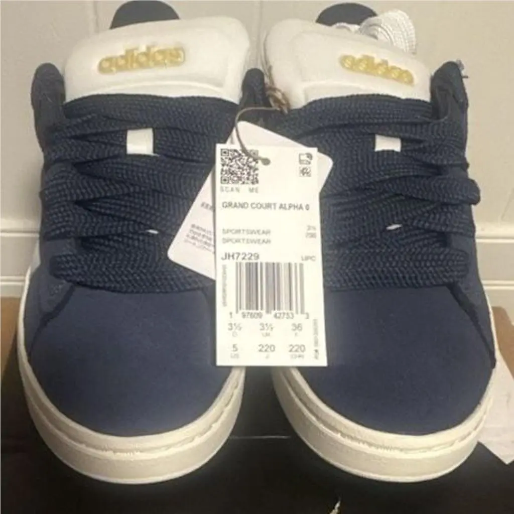 Adidas shoes - Grand Court Alpha 00s - Grand Court Alpha - JH7229 - Blue 2
