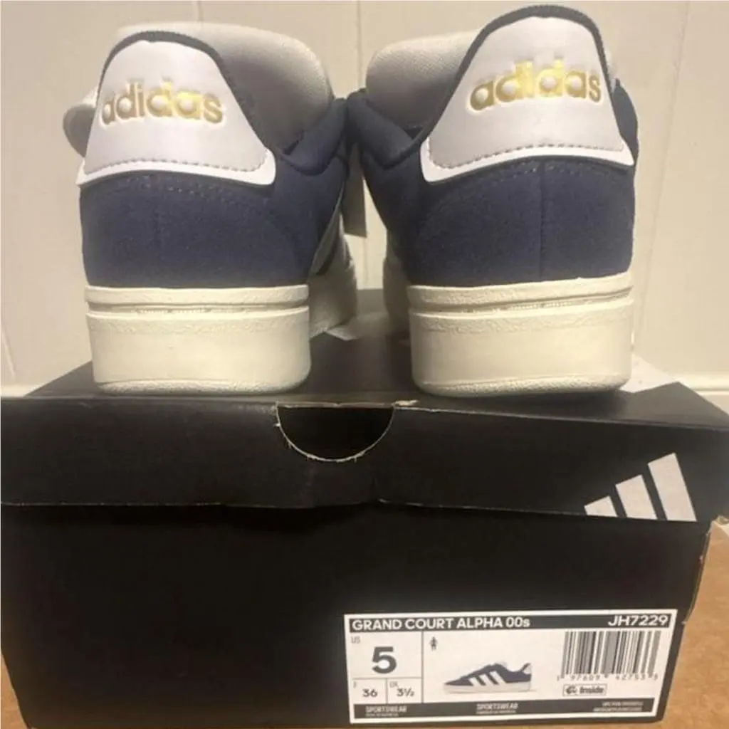 Adidas shoes - Grand Court Alpha 00s - Grand Court Alpha - JH7229 - Blue 4