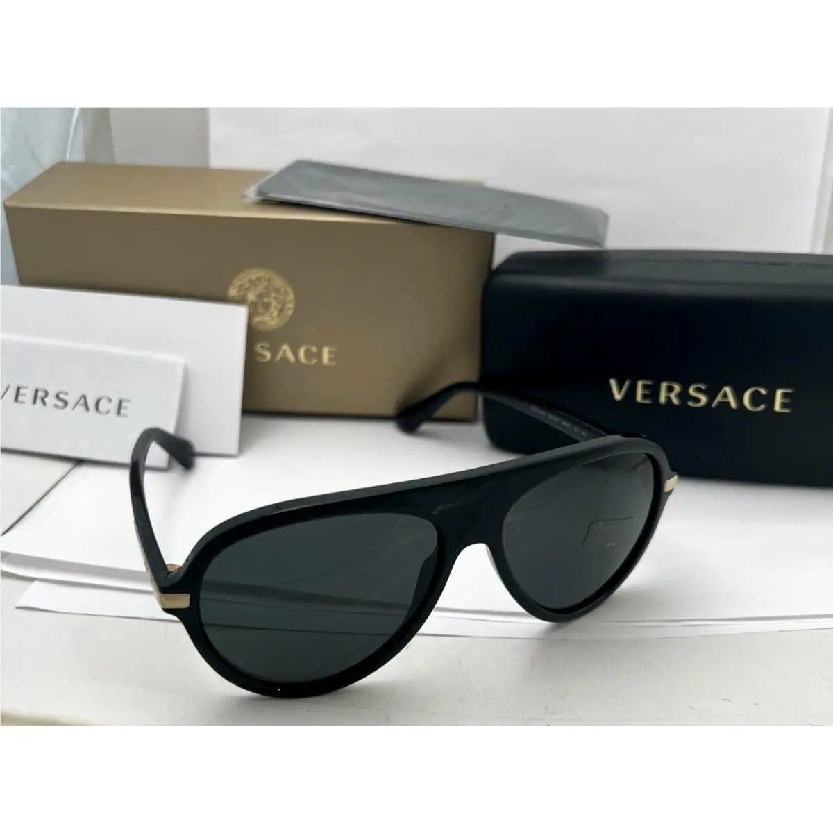 Versace VE4321 GB1/87 58 15 145 3N Black Sunglasses