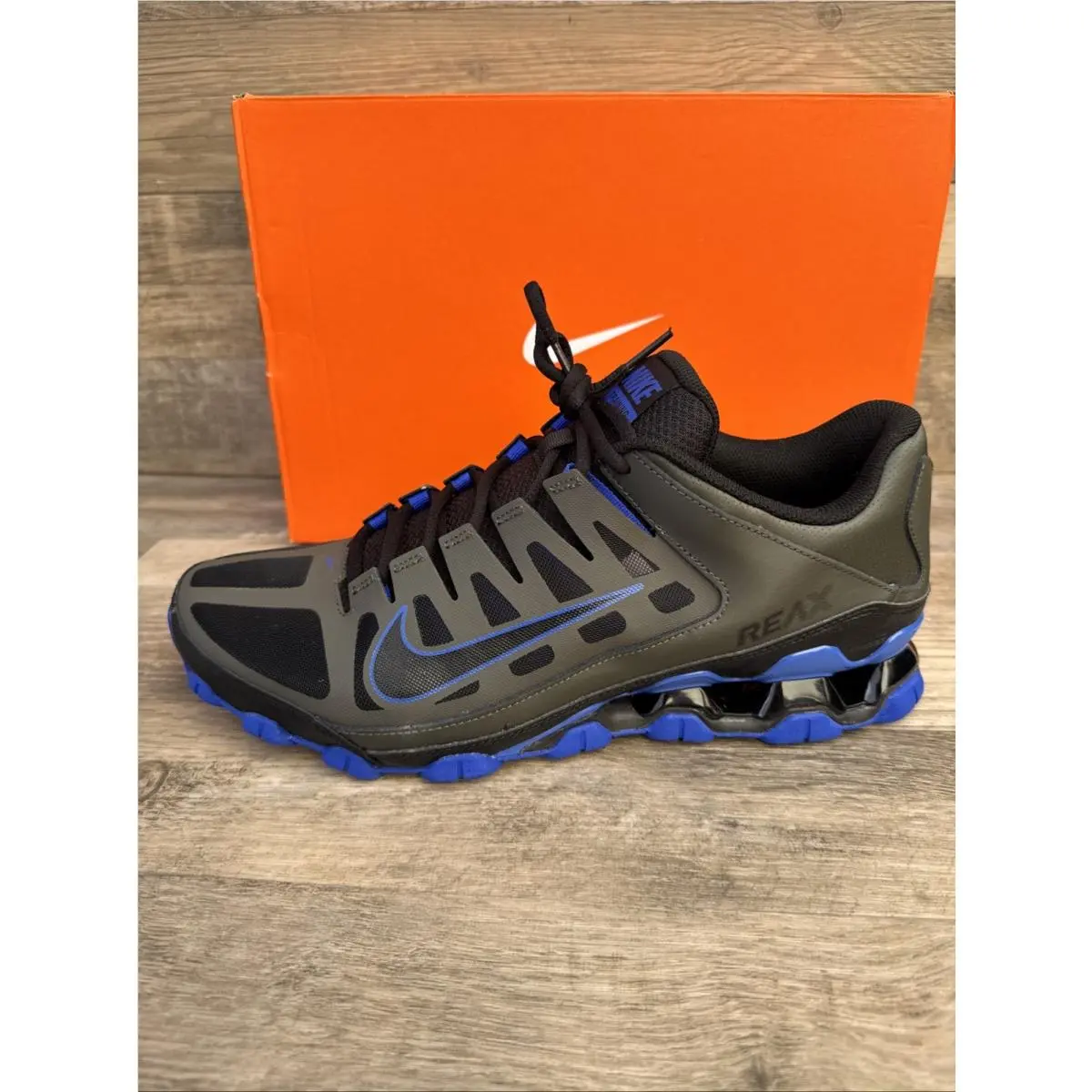 Nike shoes - Nike Reax 8 - Reax - 621716-012 - Black/Blue 8