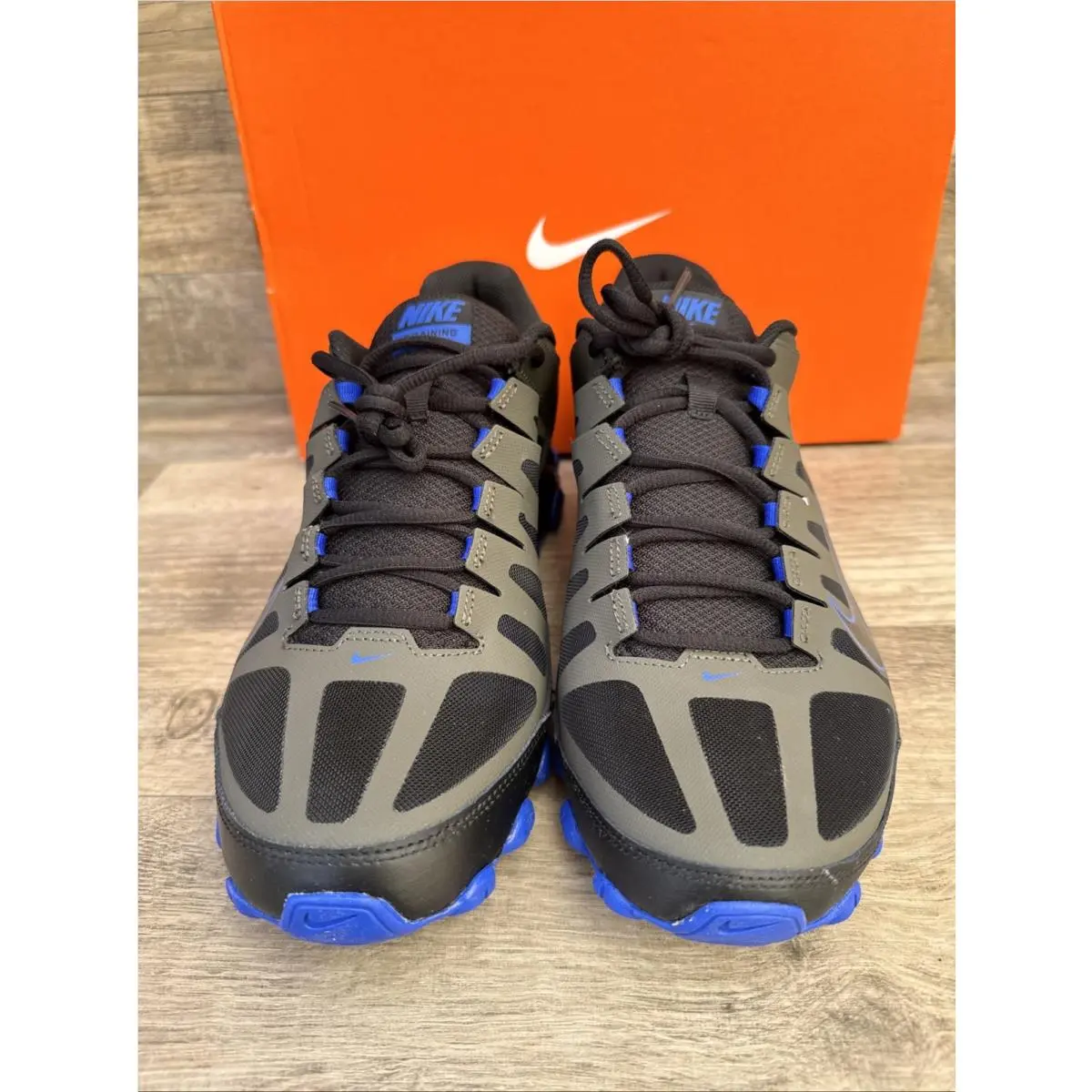 Nike shoes - Nike Reax 8 - Reax - 621716-012 - Black/Blue 0