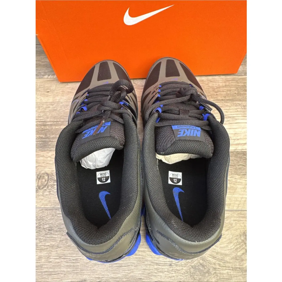 Nike shoes - Nike Reax 8 - Reax - 621716-012 - Black/Blue 3