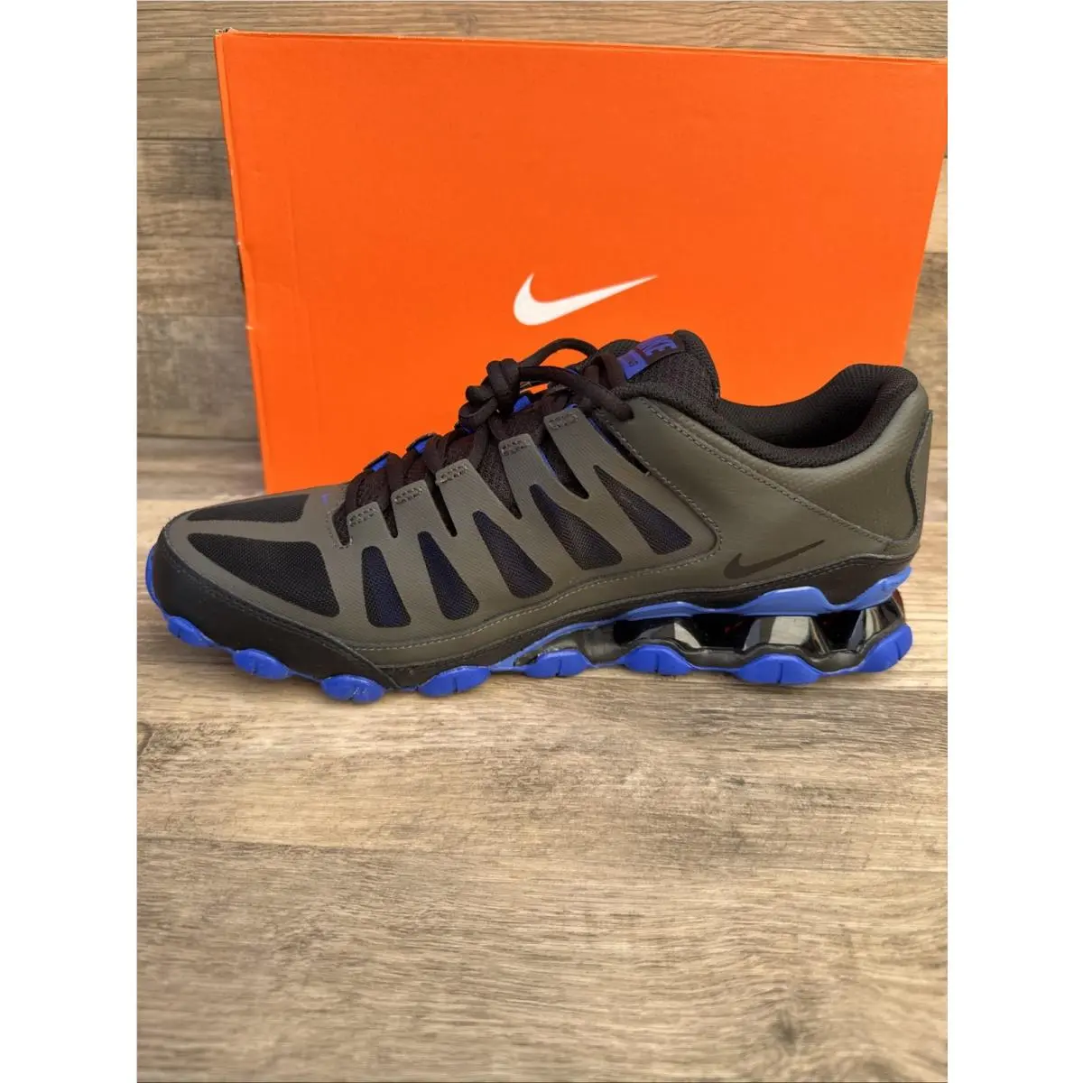 Nike shoes - Nike Reax 8 - Reax - 621716-012 - Black/Blue 5