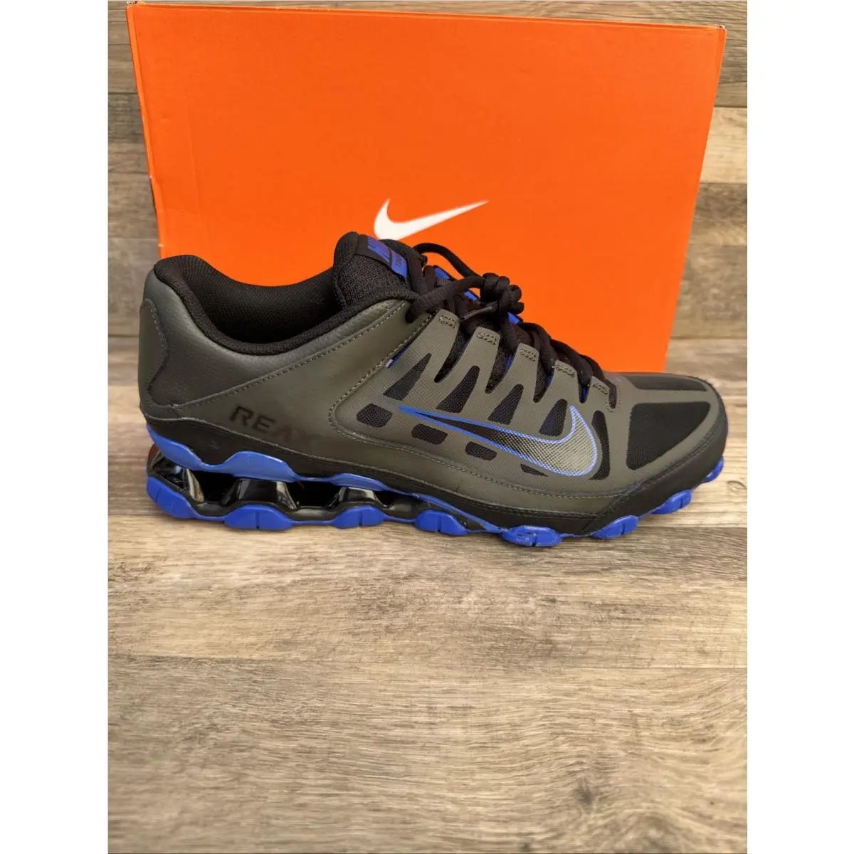 Nike shoes - Nike Reax 8 - Reax - 621716-012 - Black/Blue 6