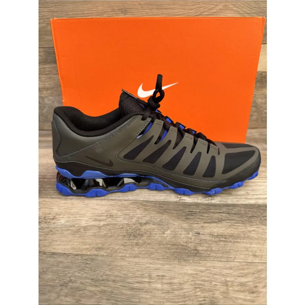 Nike shoes - Nike Reax 8 - Reax - 621716-012 - Black/Blue 7