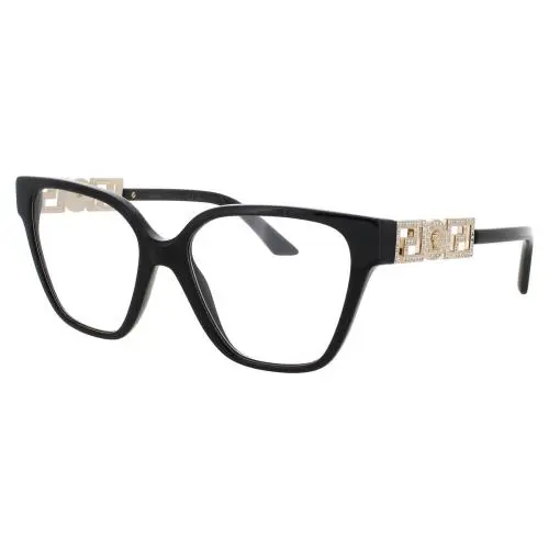 Versace 0VE3358B-GB1-52 Eyeglasses Eye Glasses GB1 Black 52mm