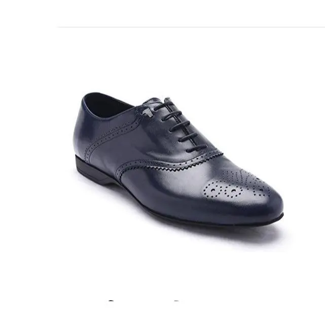 Collection Blue Oxford Dress Shoes V900542-V346V by Versace
