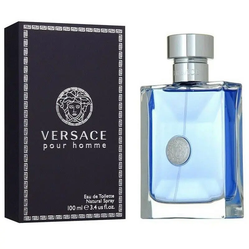 Versace Pour Homme Men 3.4 oz 100 ml Eau De Toilette Spray