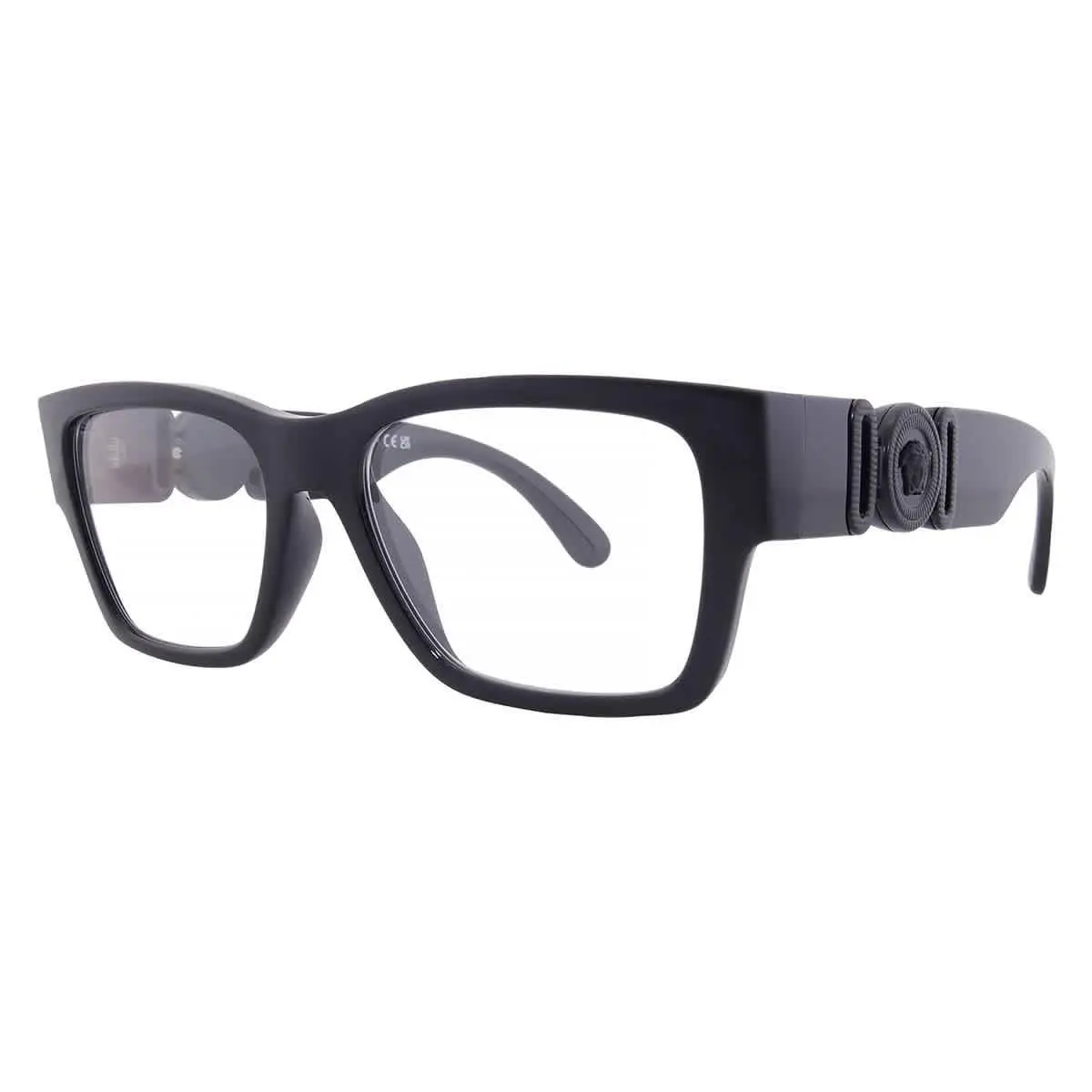 Versace Demo Rectangular Men`s Eyeglasses VE3368U 5360 53 VE3368U 5360 53