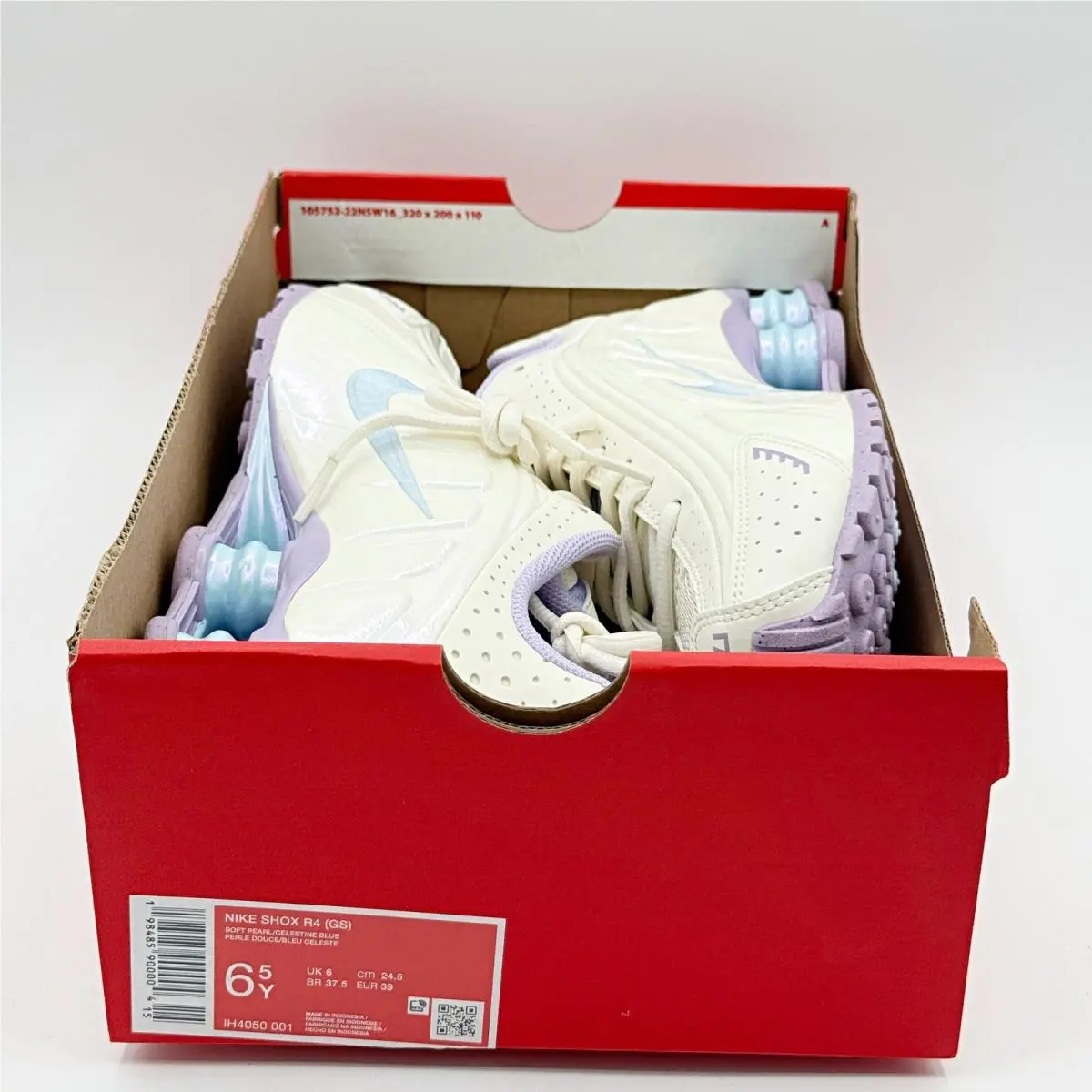 Nike shoes - Nike Shox R4 GS - Shox - IH4050001 - Ivory 0