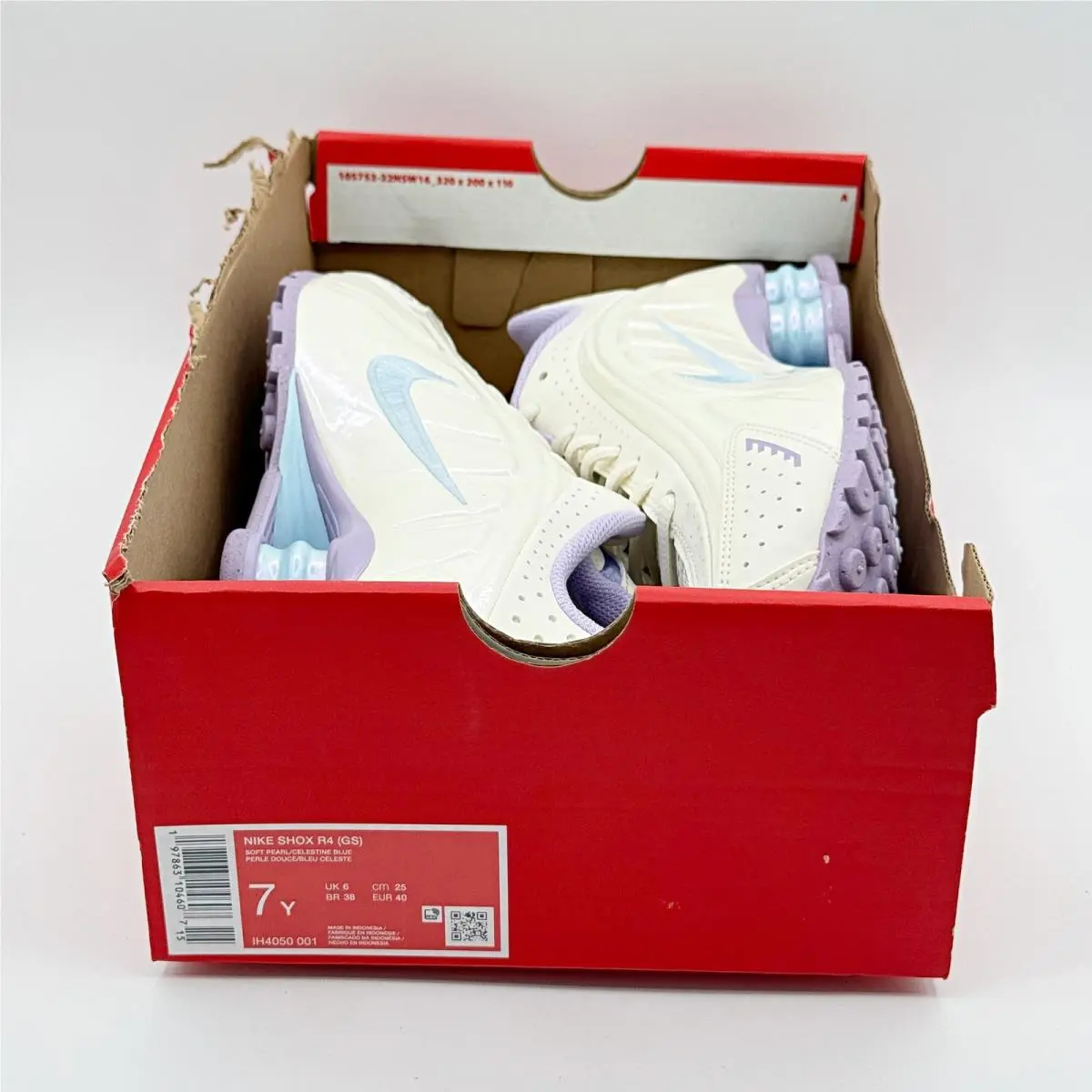 Nike shoes - Nike Shox R4 - Shox - IH4050-001 - Ivory (UPC: 197863104607) 0
