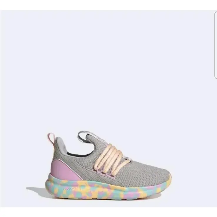 Lite Racer Adapt 7.0 K Grey Shoes Kids US Size 5 / Kids UK 4.5 KI9256 by Adidas
