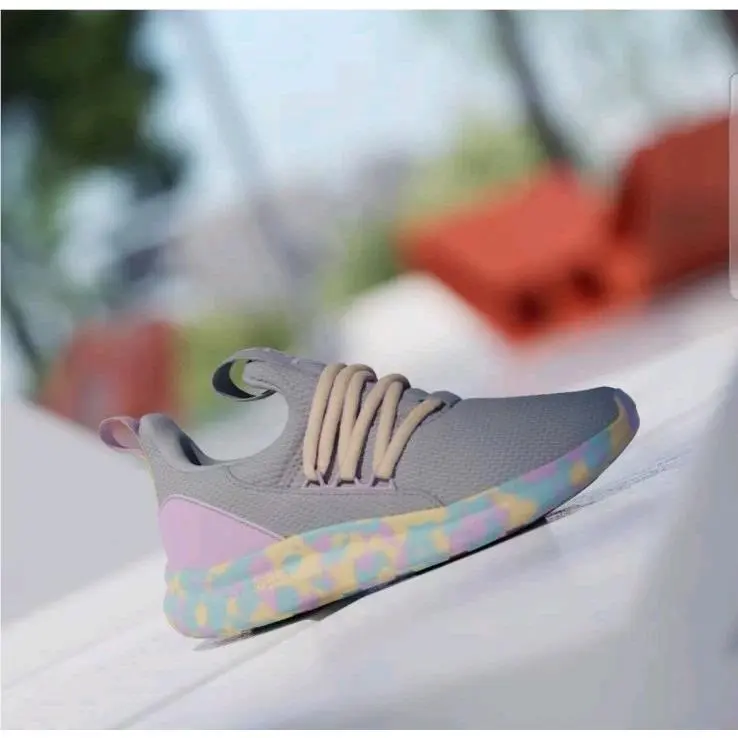 Adidas shoes - adidas Lite Racer Adapt 7.0 K - KI9256 - Gray, Pink, Yellow, Blue 0