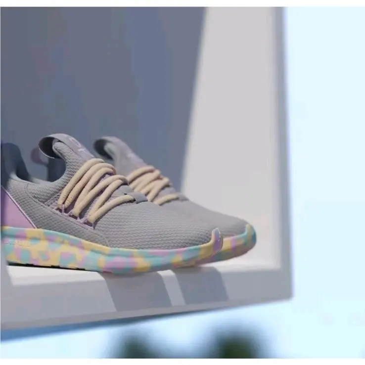 Adidas shoes - adidas Lite Racer Adapt 7.0 K - KI9256 - Gray, Pink, Yellow, Blue 6